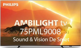 Philips The Xtra TV Ambilight 4K 75PML9008/12 75 Mini LED UltraHD 4K  HDR10+